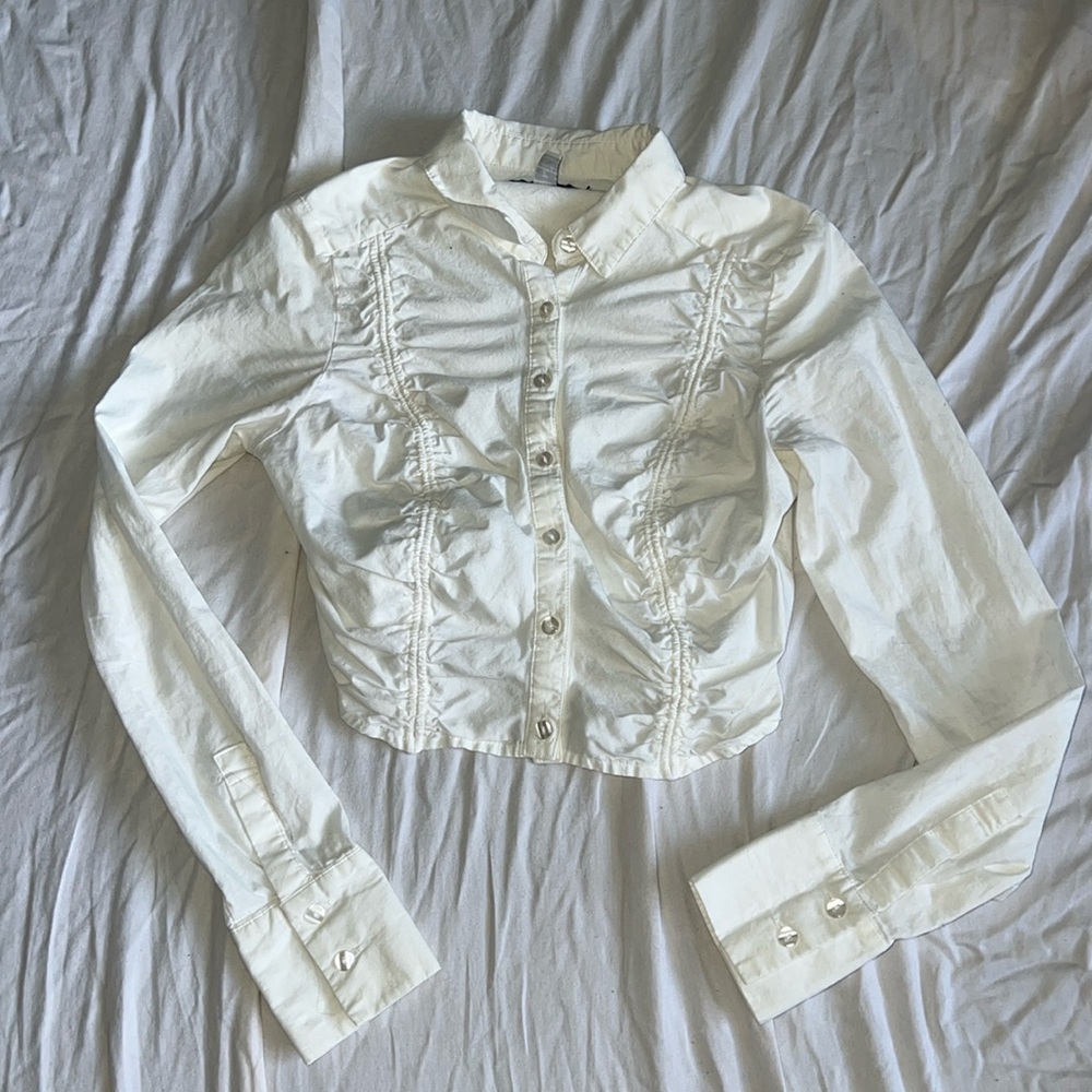 Urban Outfitters White Crop Top
